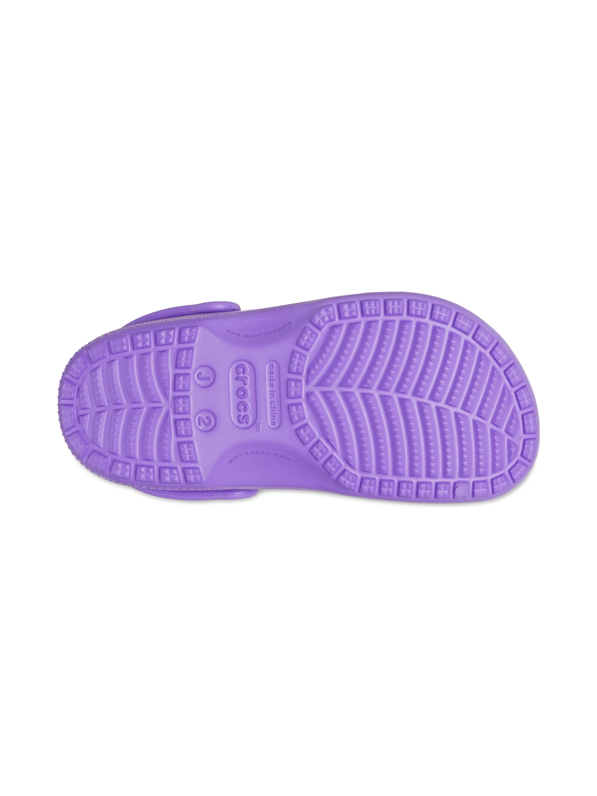 Кроксы с ремешком на пятке Crocs Kids, фиолетовый — фото 4