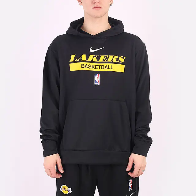 Лос-Анджелес Лейкерс Толстовка Мужская Черный Nike, черный — фото 3