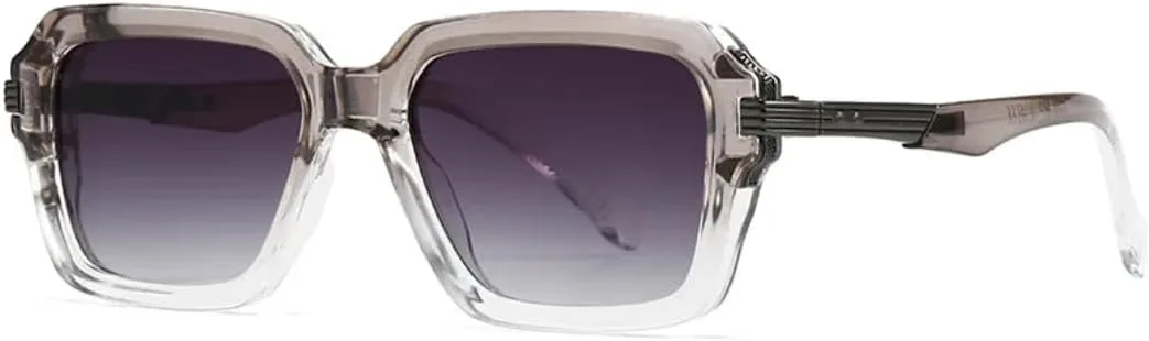 

Солнцезащитные очки с защитой UV400 | Линзы в стиле «панк-конфета» | Для женщин и мужчин, для занятий спортом на открытом воздухе и путешествий DSVIGF, C5 Gray