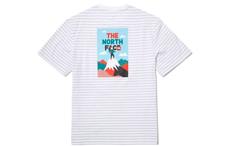 

Футболка унисекс белая The North Face, белый