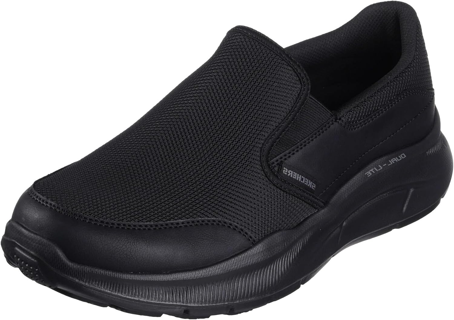 

Мужские слипоны Skechers Expected 2.0 Arago из канвы, Blk Blk Persist