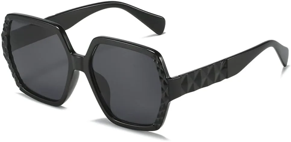 

Женские зеленые солнцезащитные очки в желейной оправе с градиентными линзами, увеличенного размера, в стиле ретро, ​​защита от УФ-излучения UV400 LANGSER, Black Grey