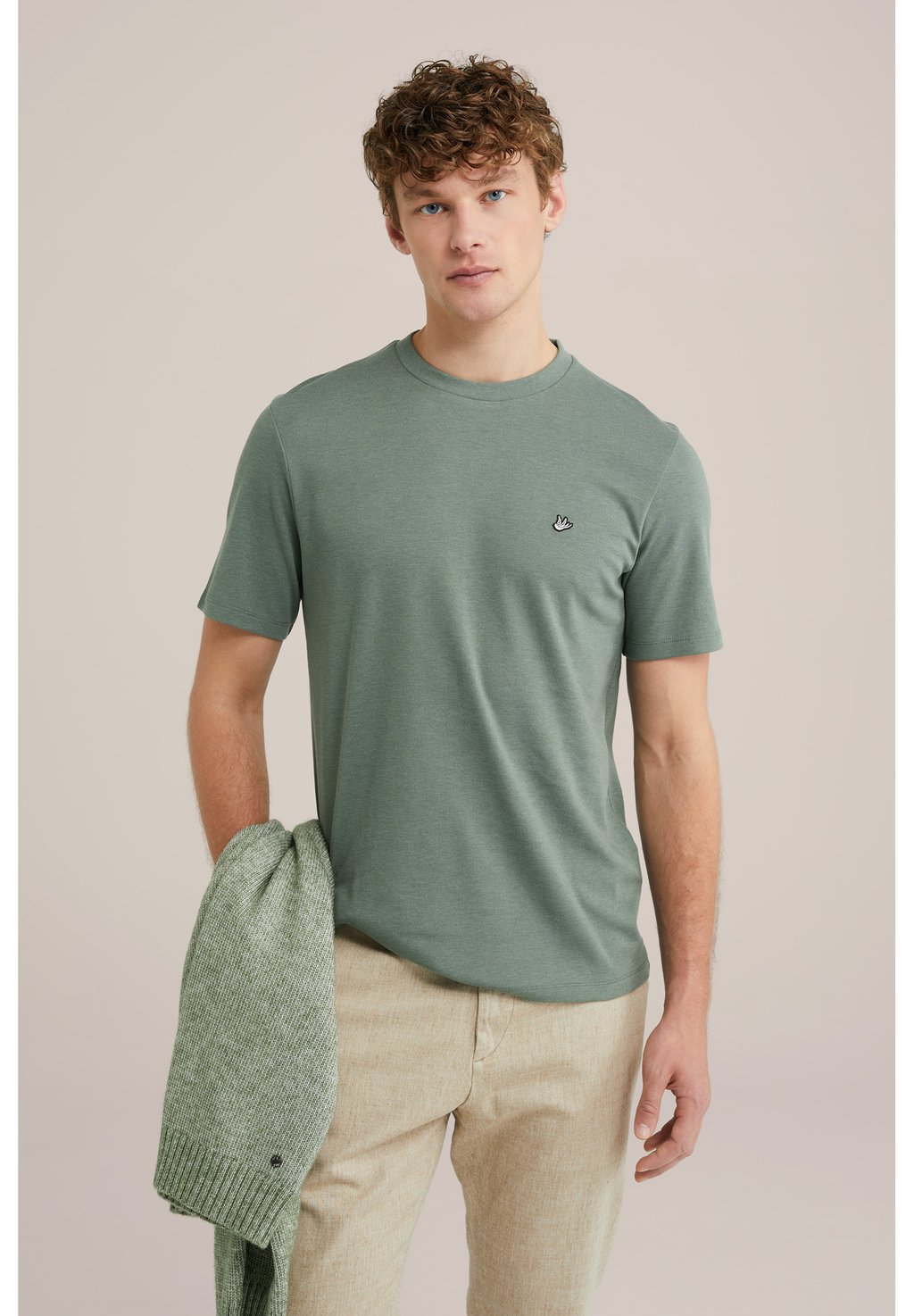 

Базовая футболка WE Fashion, цвет Army Green