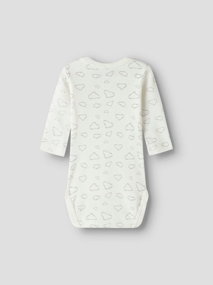 Name it Комплект из 2 боди с длинными рукавами NBNBODY WRAP CLOUD в цвете "струя" — фото 2