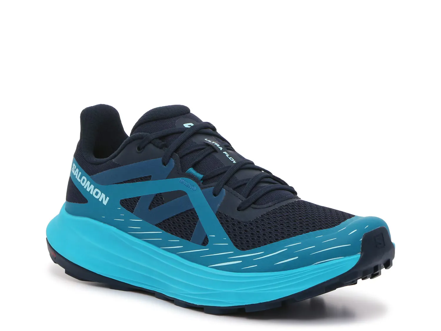 

Кроссовки Ultra Flow Aero Low Trail Shoe Salomon, темно-синий/голубой/синий