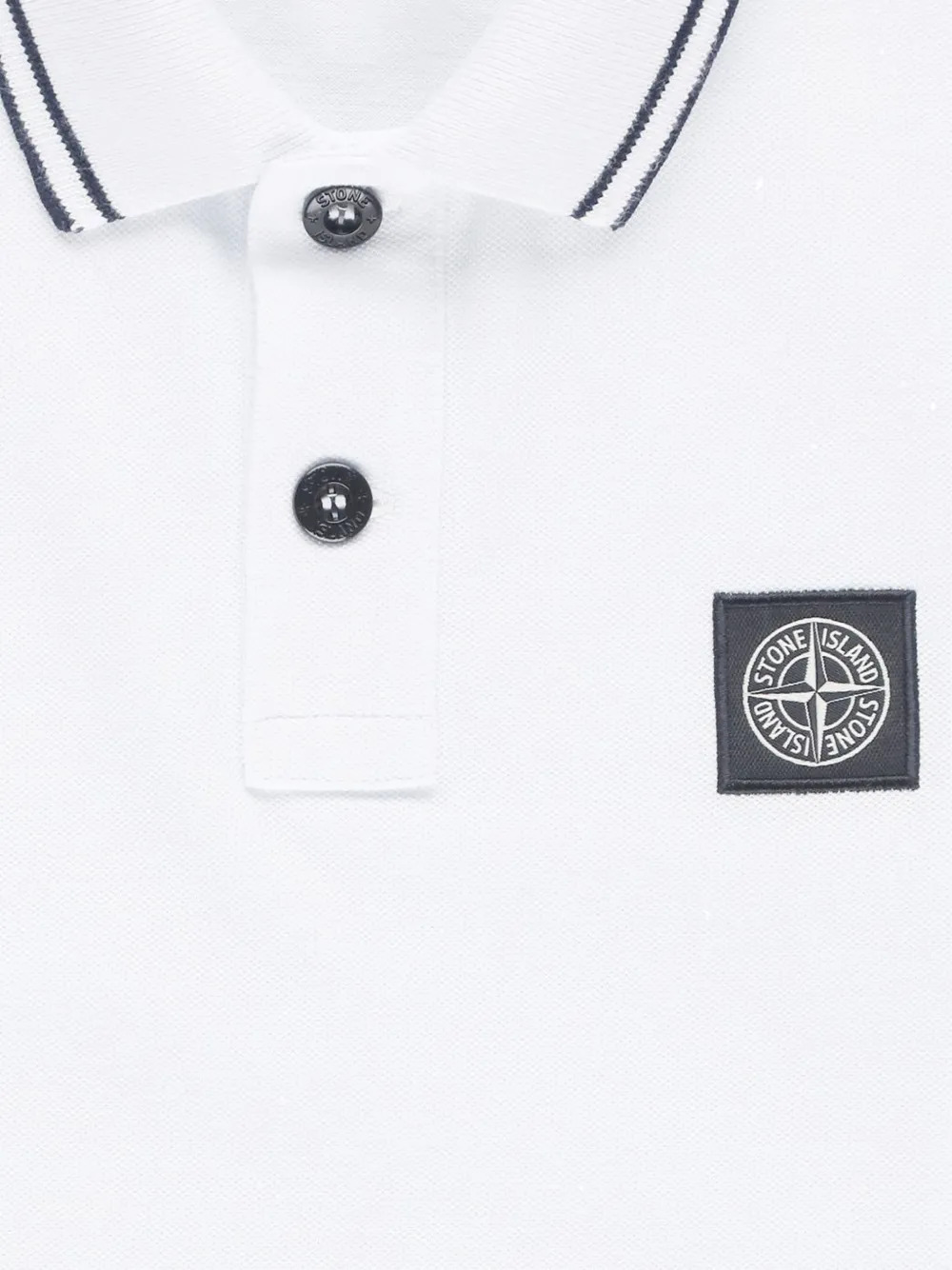 Футболка и поло Stone Island белого цвета Stone Island Junior, белый — фото 3