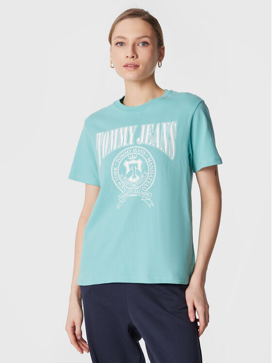 

Футболка свободного кроя Tommy Jeans, синий