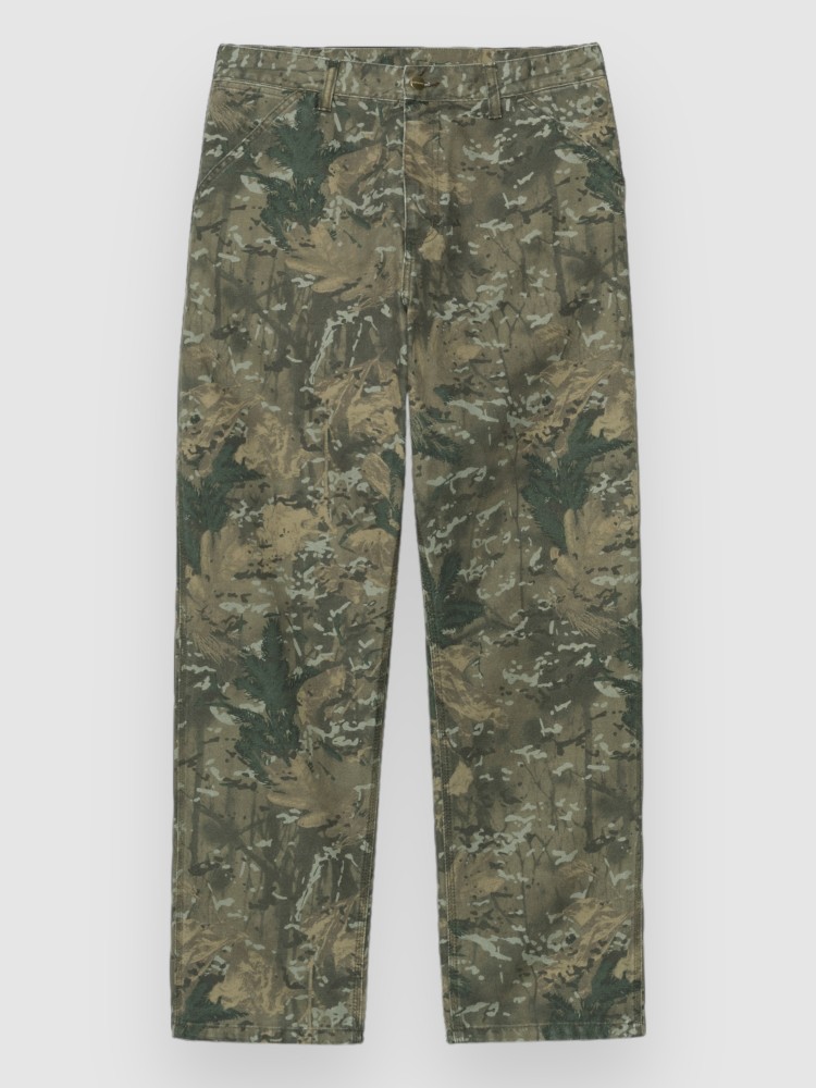 

Повседневные брюки Carhartt WIP Single Knee Hose, camo combi/grn stn ws