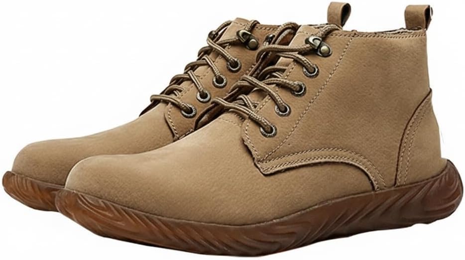 

Мужские зимние ботинки FLOWERGIRR с стальным носком, термозащитные, стойкие к проколам, водонепроницаемые, с высокой верхней частью и противоскользящей подошвой для промышленного строительства в холодную погоду, желтый