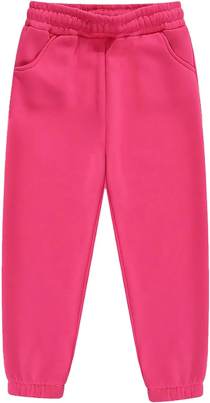 Детский спортивный костюм из флиса, Generic, 2 предмета, Hot Pink — фото 3