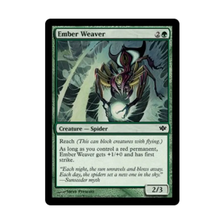 

CCG Эмбер Уивер (C) (фольга), MTG - Conflux