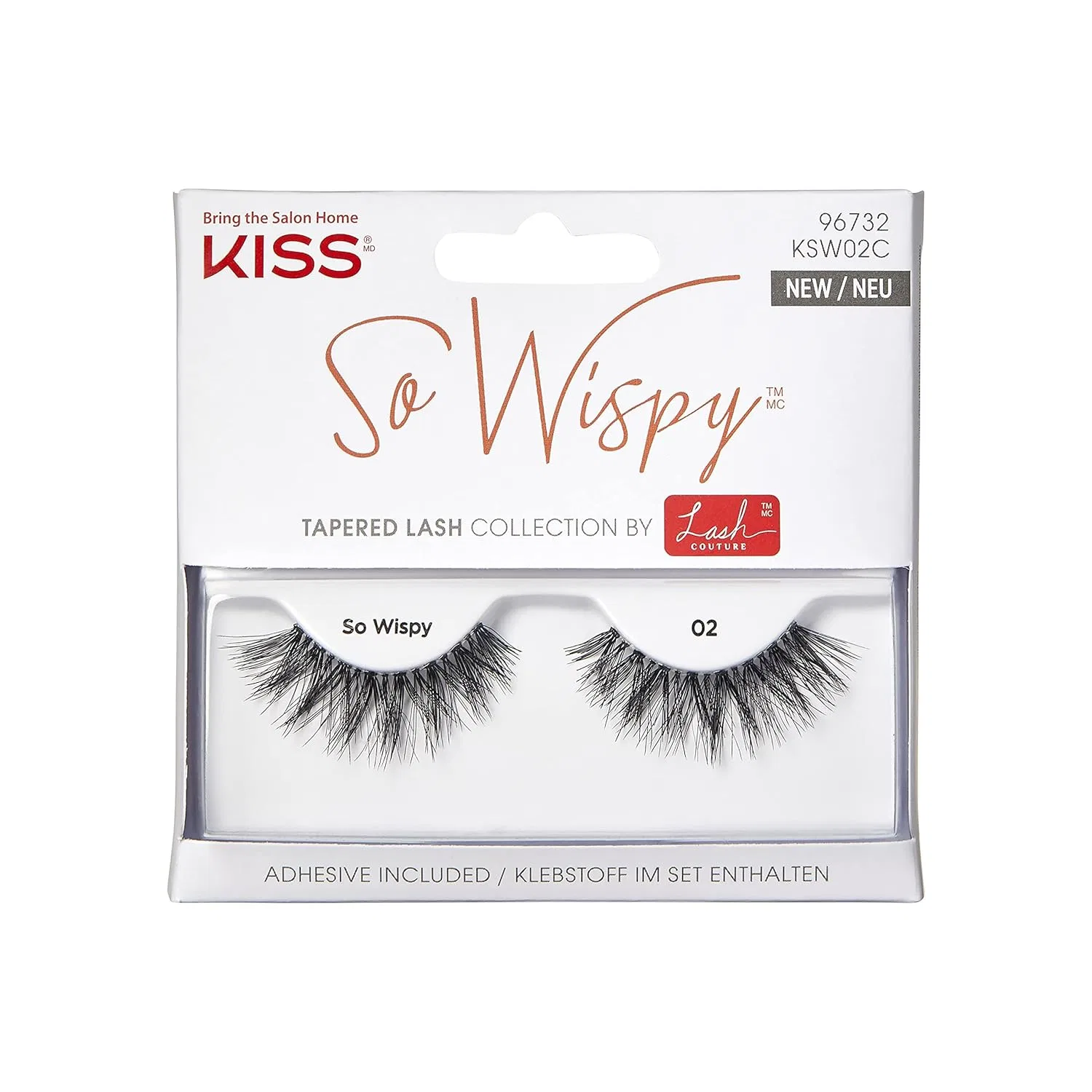 Накладные ресницы «So Wispy Lash 02» от KISS Kiss