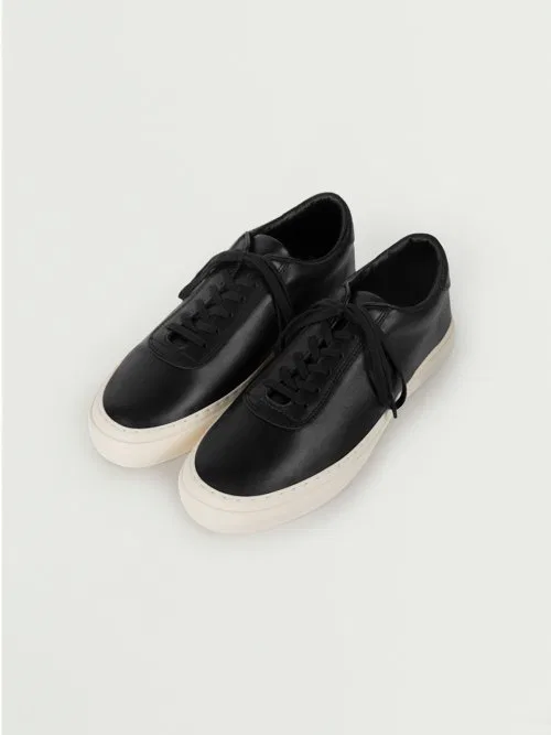 Унисекс кеды из льна и кожи GRAPHERIES Essential Shoes чёрные — фото 2