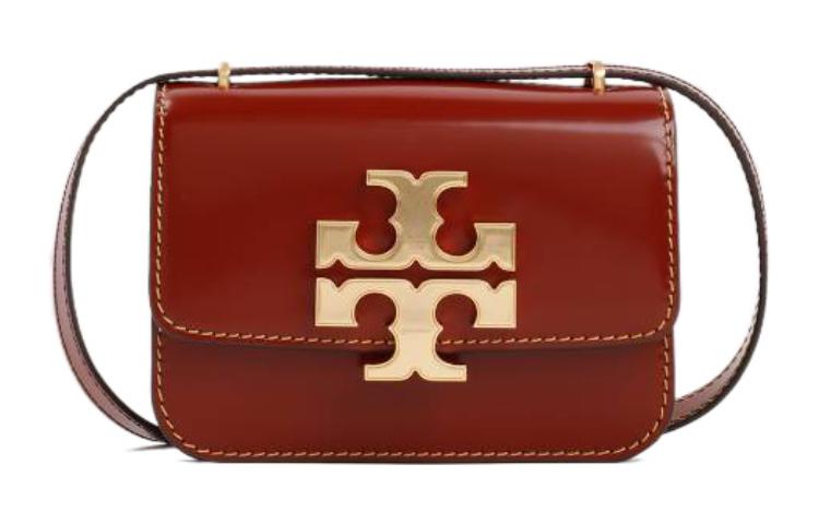 

TORY BURCH Женская кожаная сумка через плечо из коровьей кожи бордового цвета