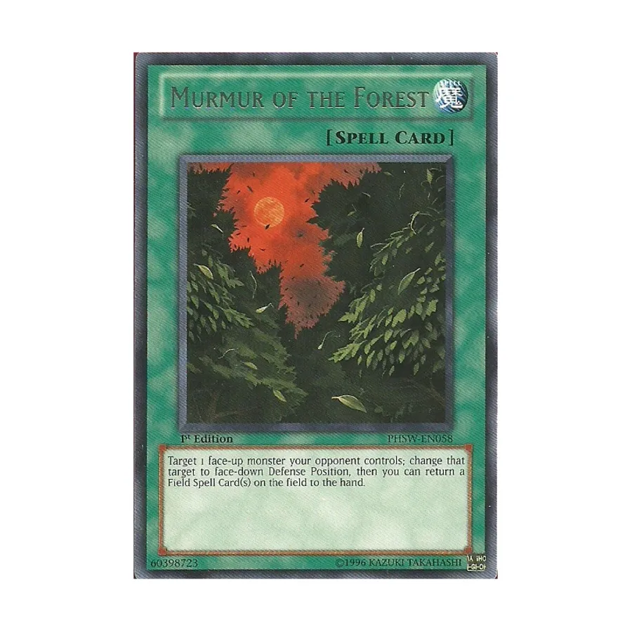 

CCG Шум леса (Редкий), Yu-Gi-Oh - Photon Shockwave - Singles