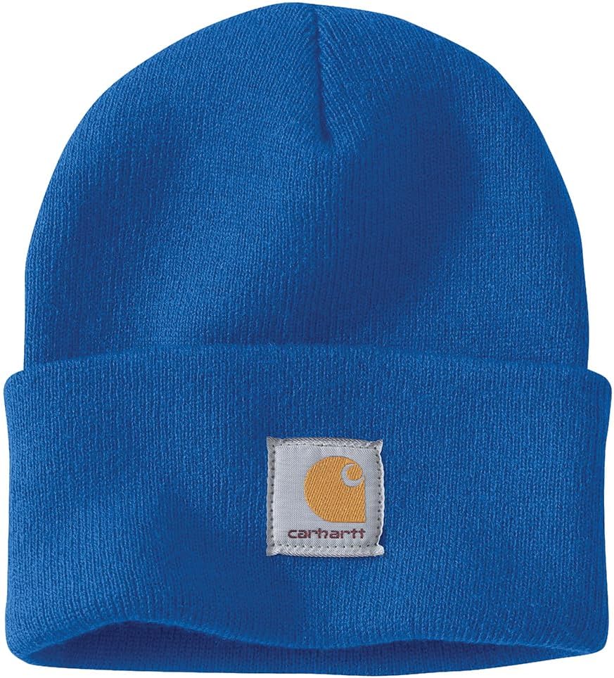 

Carhartt мужская вязаная шапка с манжетой, Beacon Blue