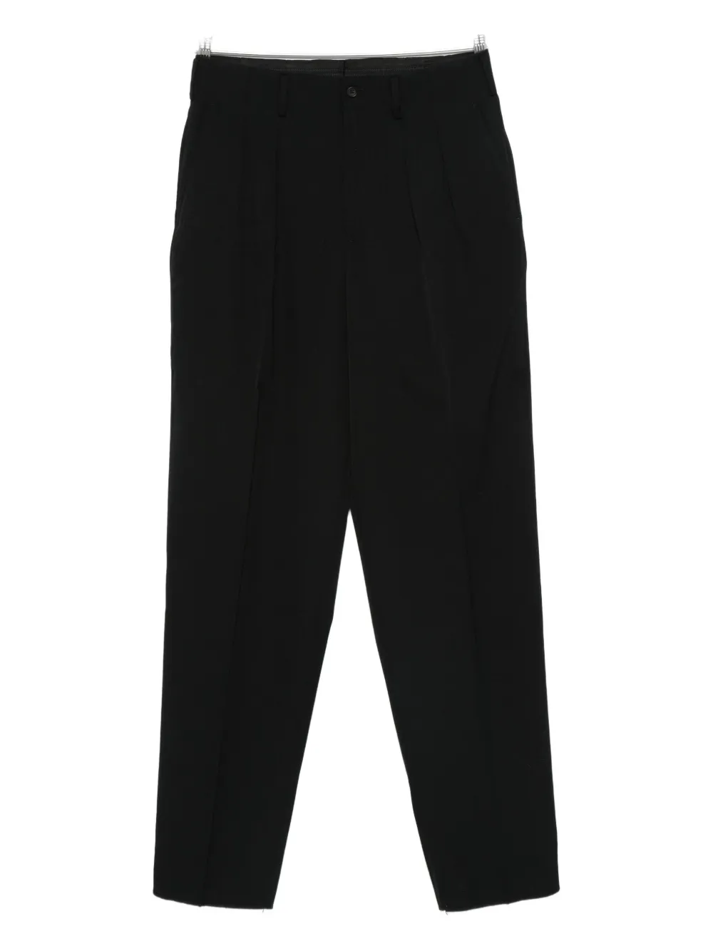 

Брюки с складками Yohji Yamamoto, черный