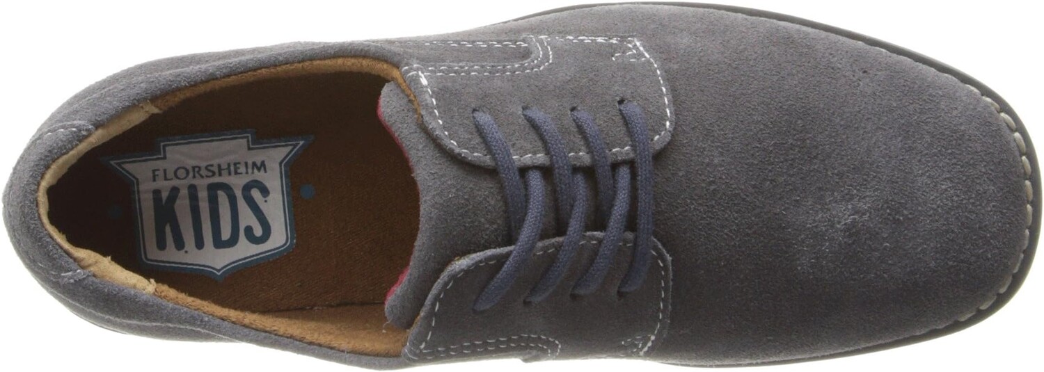 Оксфорды Kearny Jr. Florsheim, цвет Gray Suede/Blue Bottom — фото 2