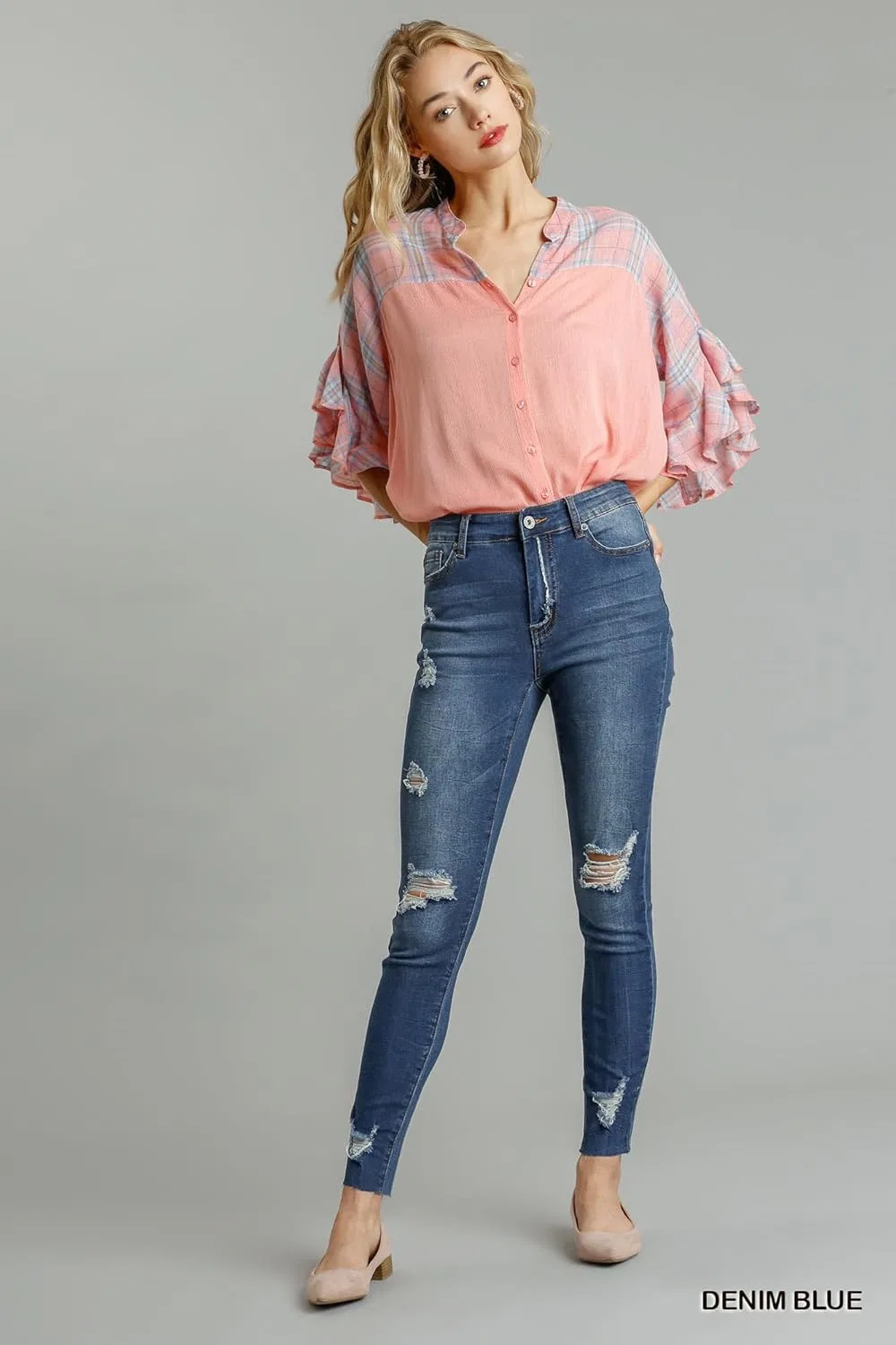 Джинсы Skinny Denim Blue — фото 4