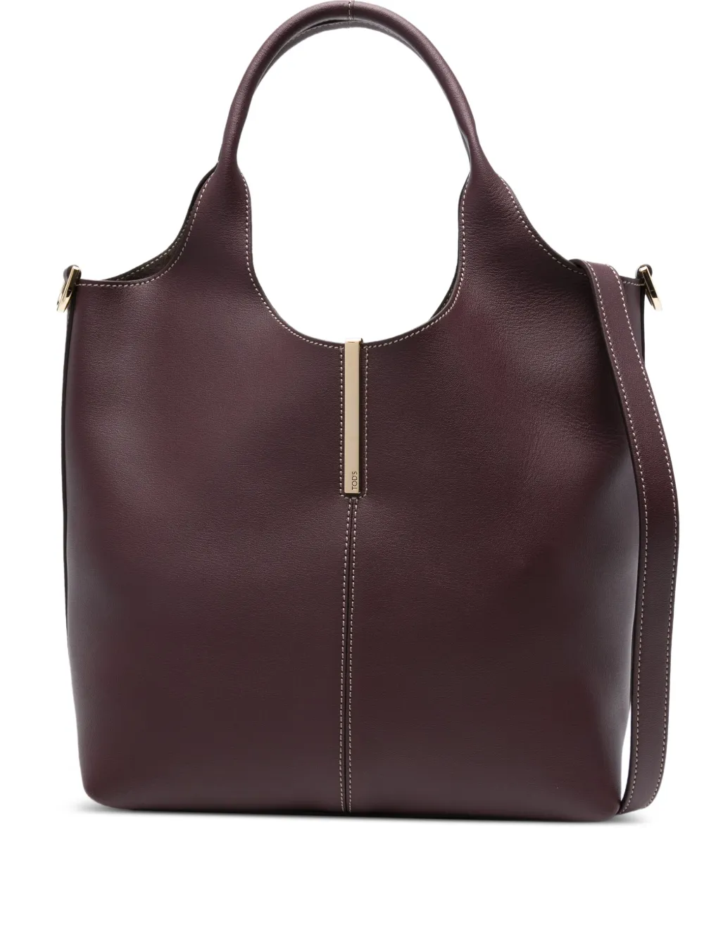 

Кожаная сумка-тоут TOD'S, красный