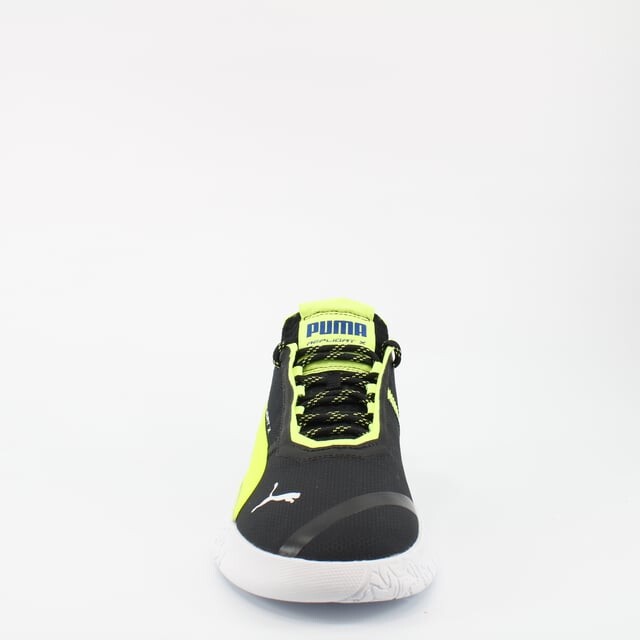 Черные синтетические мужские кроссовки Replicat X Circuit на шнуровке 306460 04 Puma, черный — фото 4