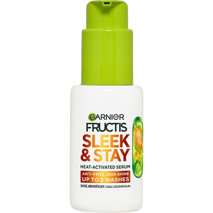 

Fructis Keratin Sleek Сыворотка, активируемая при нагревании, для сухих и вьющихся волос, 50 мл Garnier
