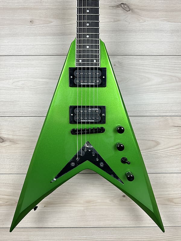 

Электрогитара Kramer Dave Mustaine Signature Vanguard 2023 - Present - Rust In Peace Alien Tech Green