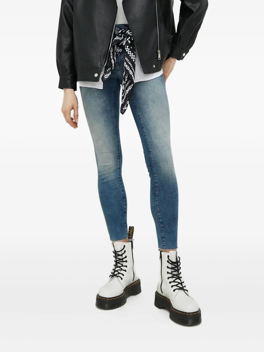 

3301 джинсы с бахромой G-Star RAW, синий