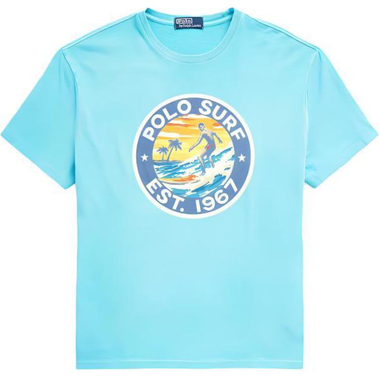 

Polo Ralph Lauren Футболка мужская синяя, Синий, Polo Ralph Lauren Футболка мужская синяя