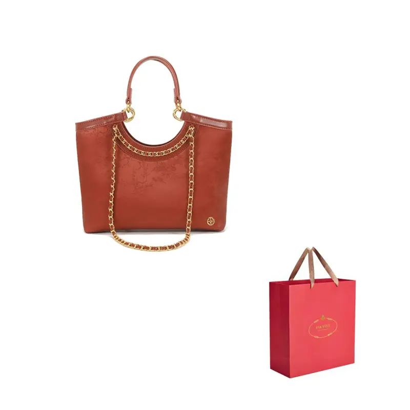 

PAYOT Женская сумка через плечо из искусственной кожи, Brick Red