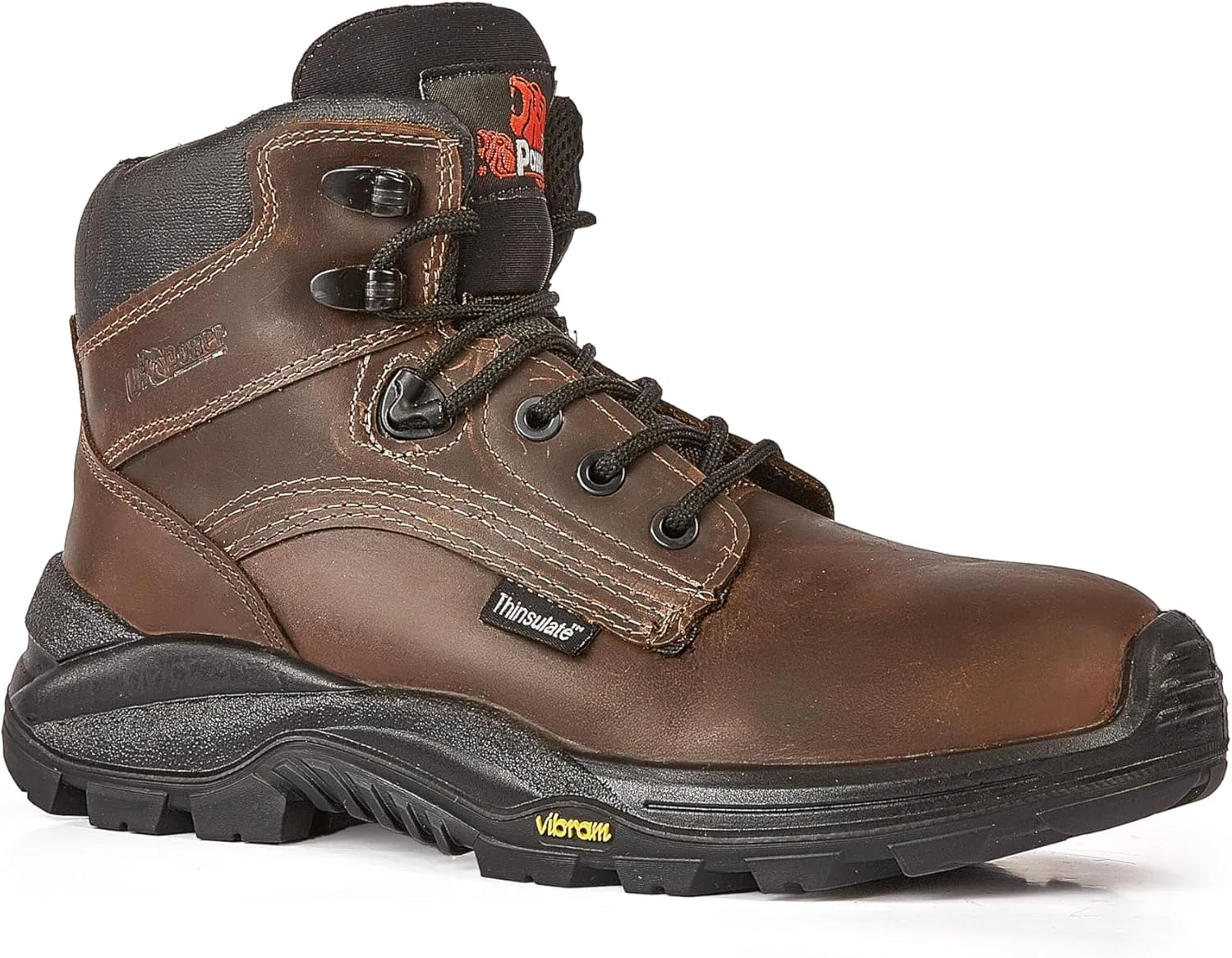Ботинки UPOWER Unisex Iron RS S S3s CI Hi Hro Fo SrSafety Shoes, Black — фото 2