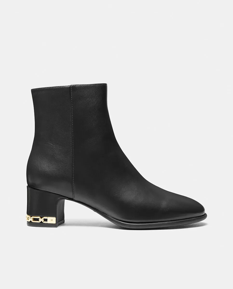 

Женские кожаные ботильоны Michael Michael Kors, черный