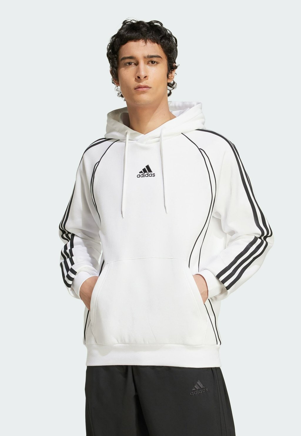 

Толстовка с капюшоном TEAMGEIST - Sweatshirt Adidas Originals, белый