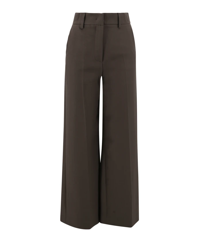 

Повседневные брюки для поездок на выходные. Weekend Max Mara, коричневый