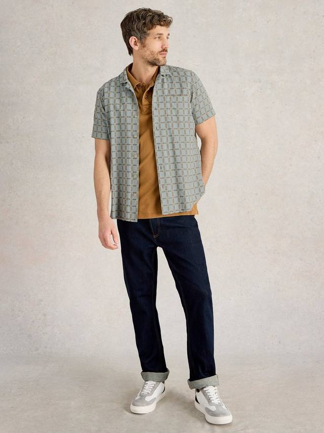 

Органическая хлопковая рубашка Regular Fit в клетку White Stuff, Light Blue