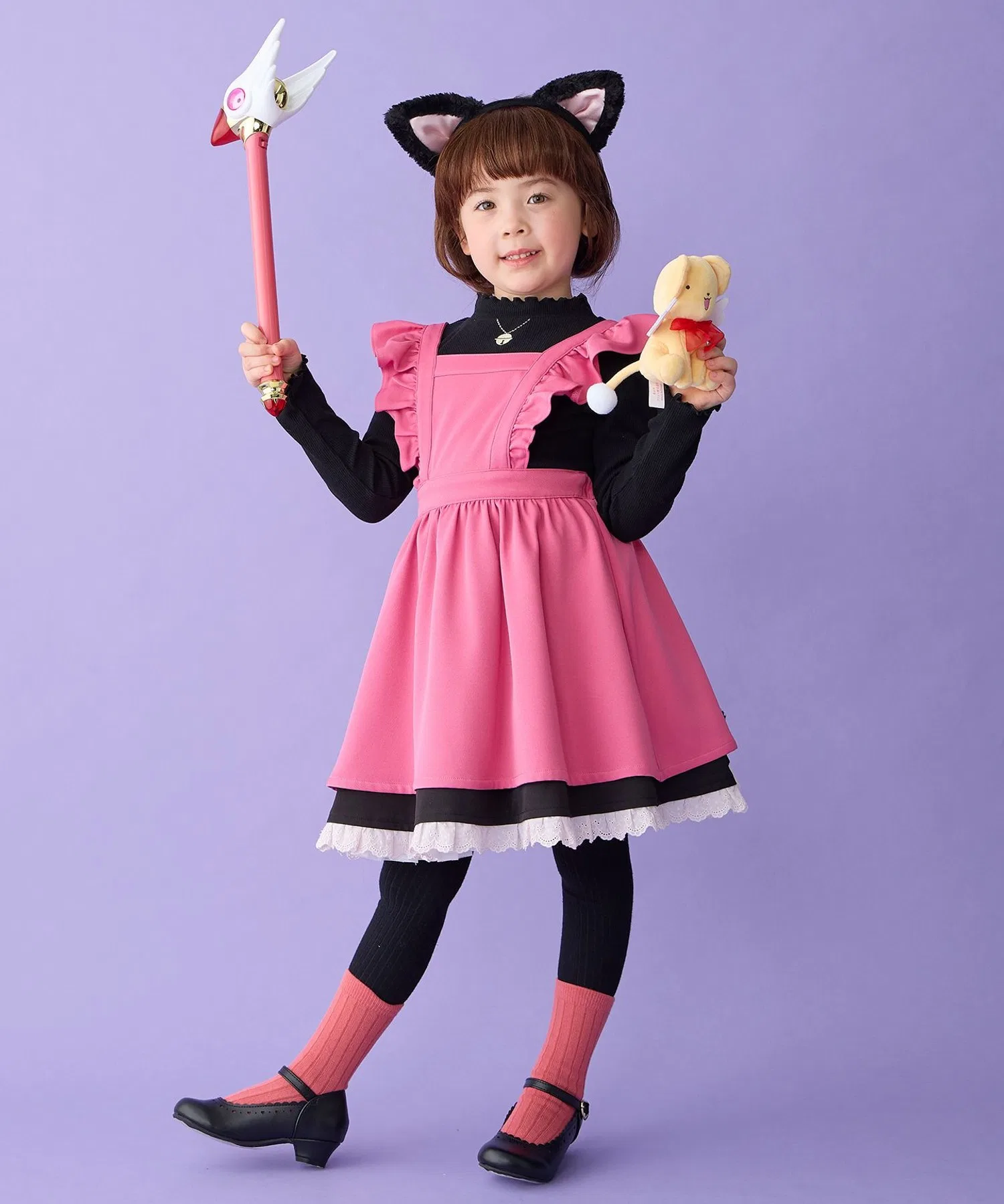 Детское платье в стиле аниме Cardcaptor Sakura any FAM розовое — фото 3