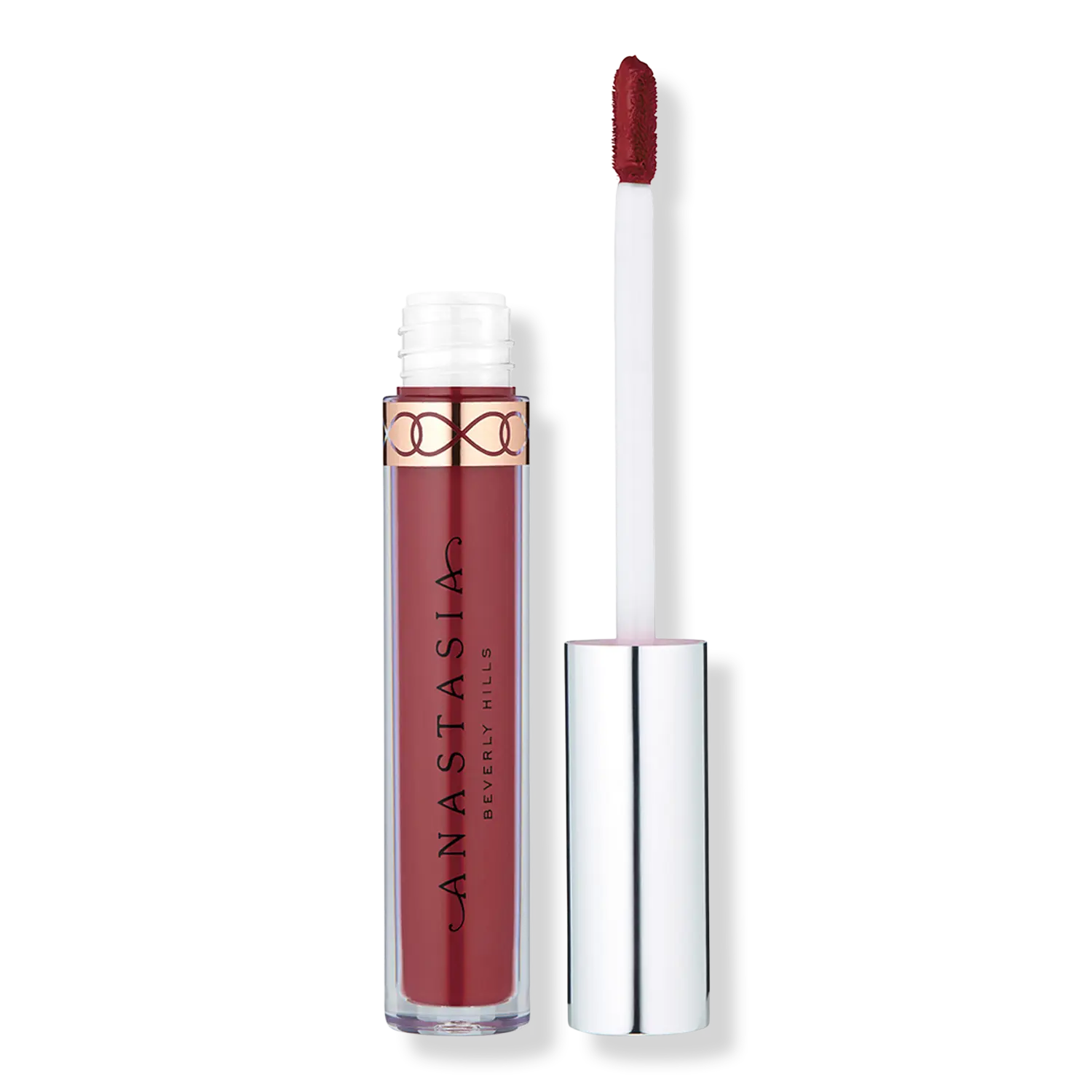 

Жидкая матовая помада, устойчивая к размазыванию. Anastasia Beverly Hills, Kathryn (brown berry, matte finish)