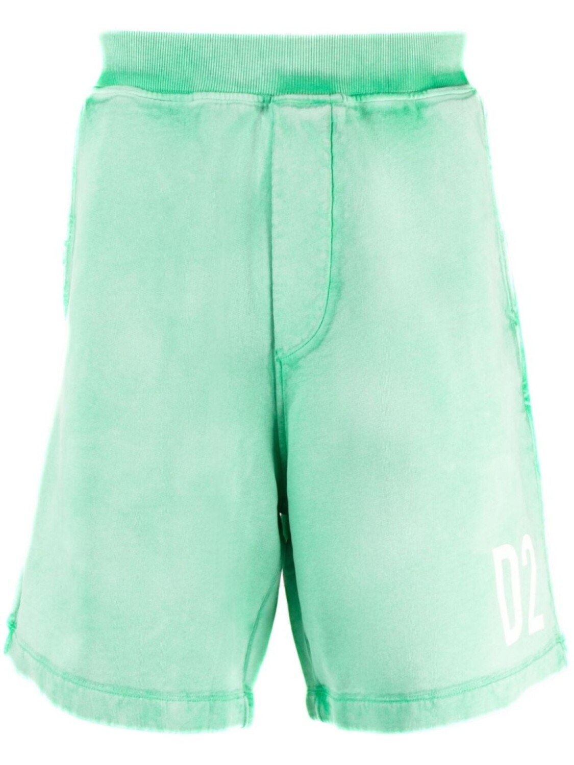 

DSQUARED2 спортивные шорты с логотипом, зеленый