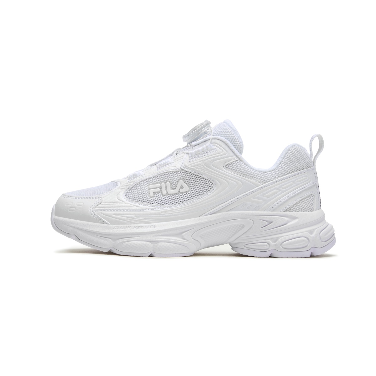

Кроссовки для бега детей и подростков Heritage FHT Lightweight Shock Absorbers Low Top FILA KIDS, белый