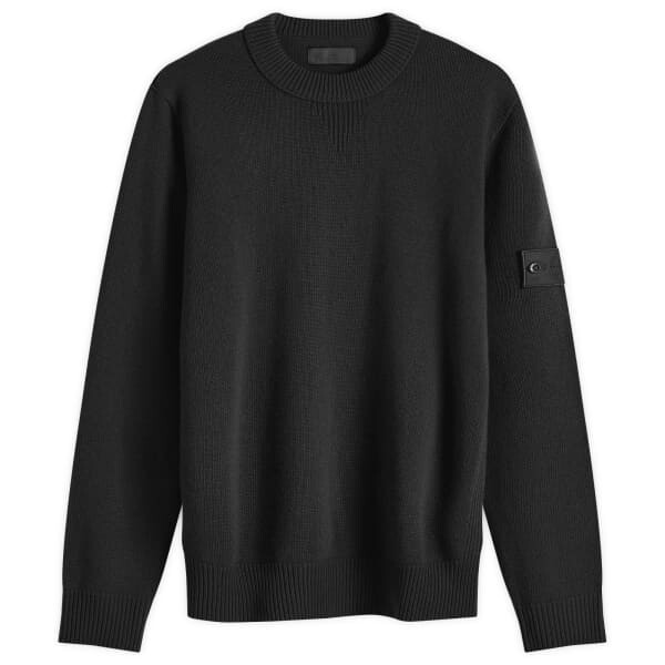 

Свитер Ghost с круглым вырезом Stone Island, черный