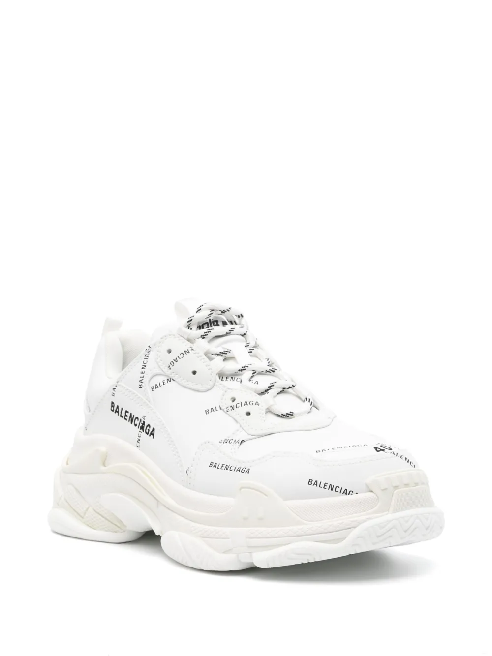 Кроссовки Triple S BALENCIAGA, белый — фото 2