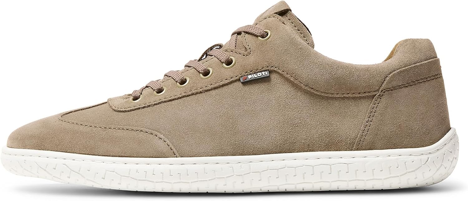 

Мужские кроссовки для вождения Piloti, повседневные спортивные туфли из итальянского замша Shift, Stone