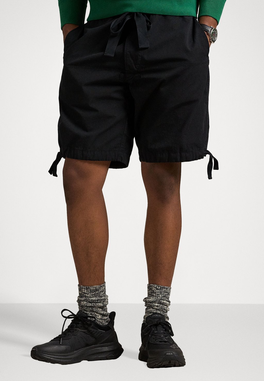 

Шорты BEACHCOMBER FLAT FRONT Polo Ralph Lauren, черный