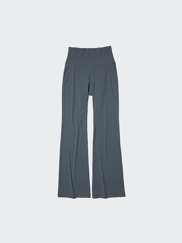 Ультраэластичные активные леггинсы-клеш Uniqlo, 39 dark brown — фото 2