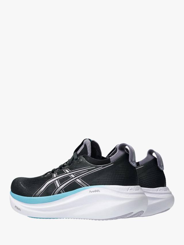 Женские беговые кроссовки GEL-NIMBUS 27 ASICS, Black/Dusk Violet — фото 4
