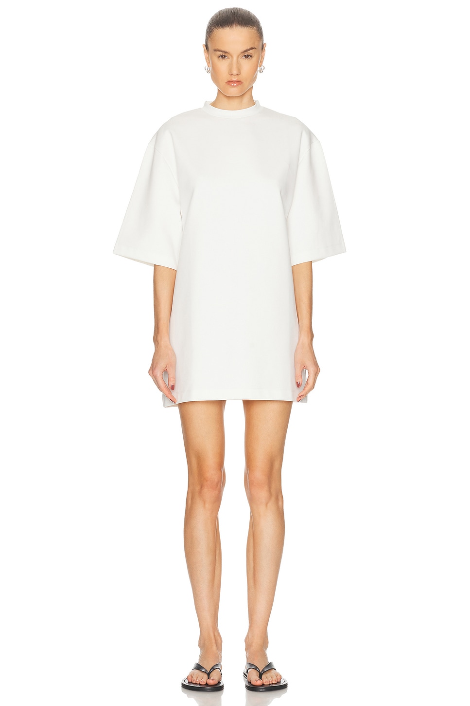 

Мини-платье футболка Wardrobe.Nyc, Off White