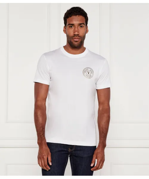 

Футболка Slim fit Versace Jeans Couture, белый