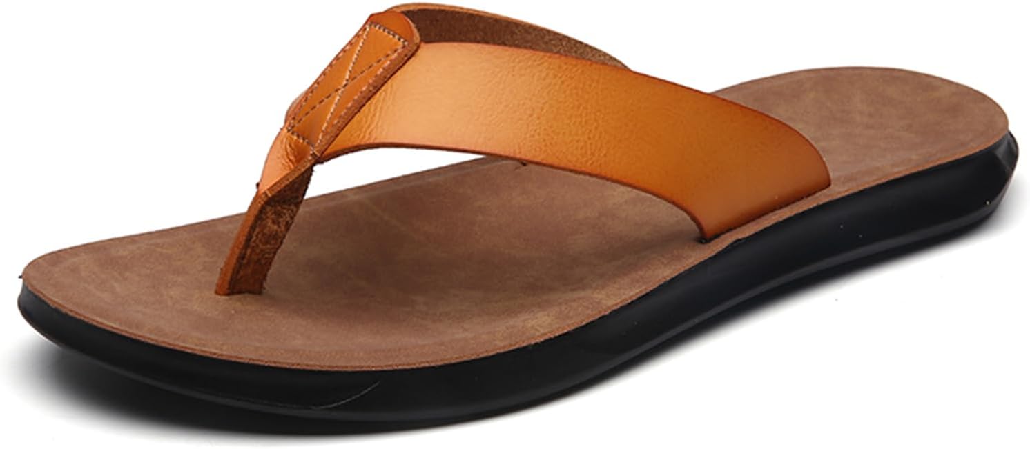 

Мужские пляжные сандалии, быстросохнущие шлепанцы, водоотталкивающие Abborora, желтый