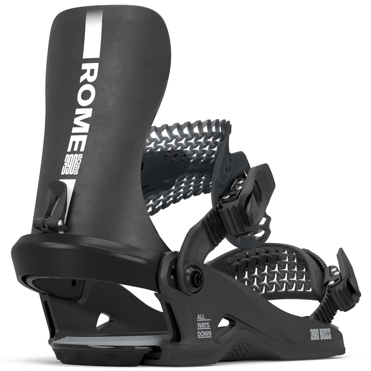 

Сноуборд-крепления Rome 390 Boss HW HeelWrap Rome Snowboards, Black