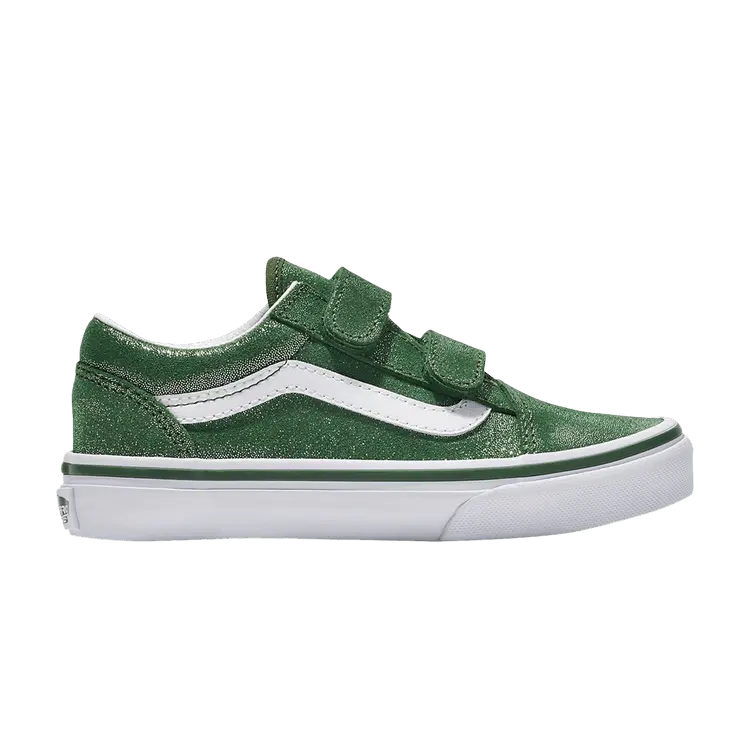 

Кроссовки Vans Old Skool V Kids Tinsel Suede Green, зеленый